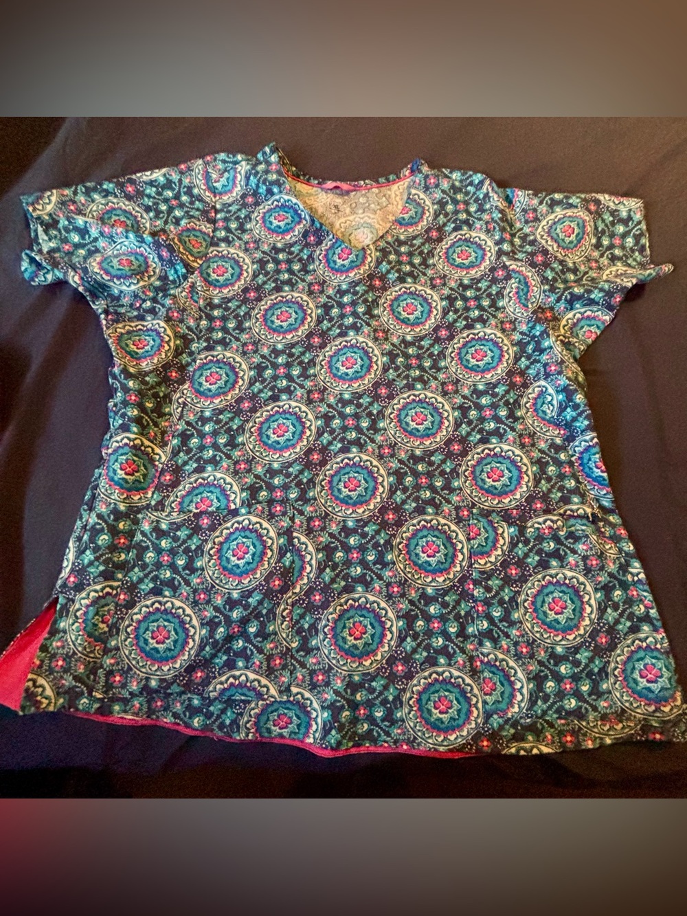 Vera Bradley scrub top & 2 pants
